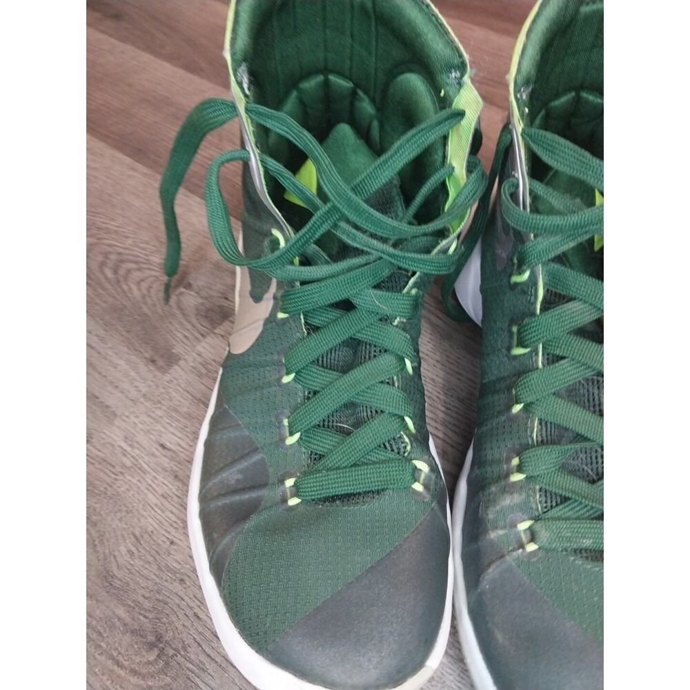 Nike Hyperdunk Zoom Basketball Shoes Mens 9.5 Green 749885-303 High Top - Picture 10 of 14